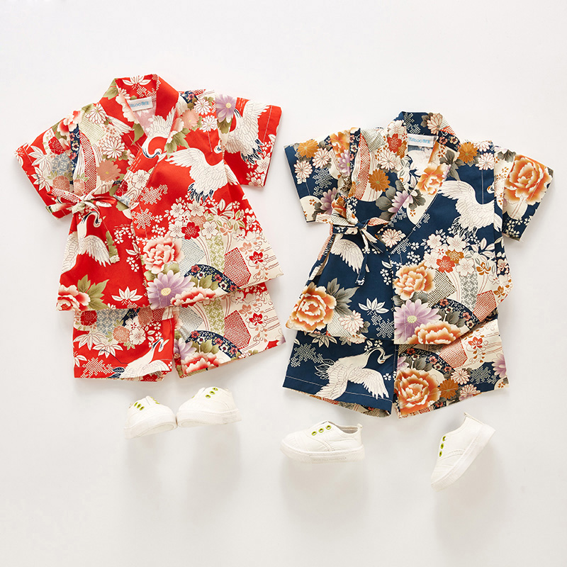 Kimono Yukata Cotton - Vêtements d'été pour enfants, Yukata, Kimono