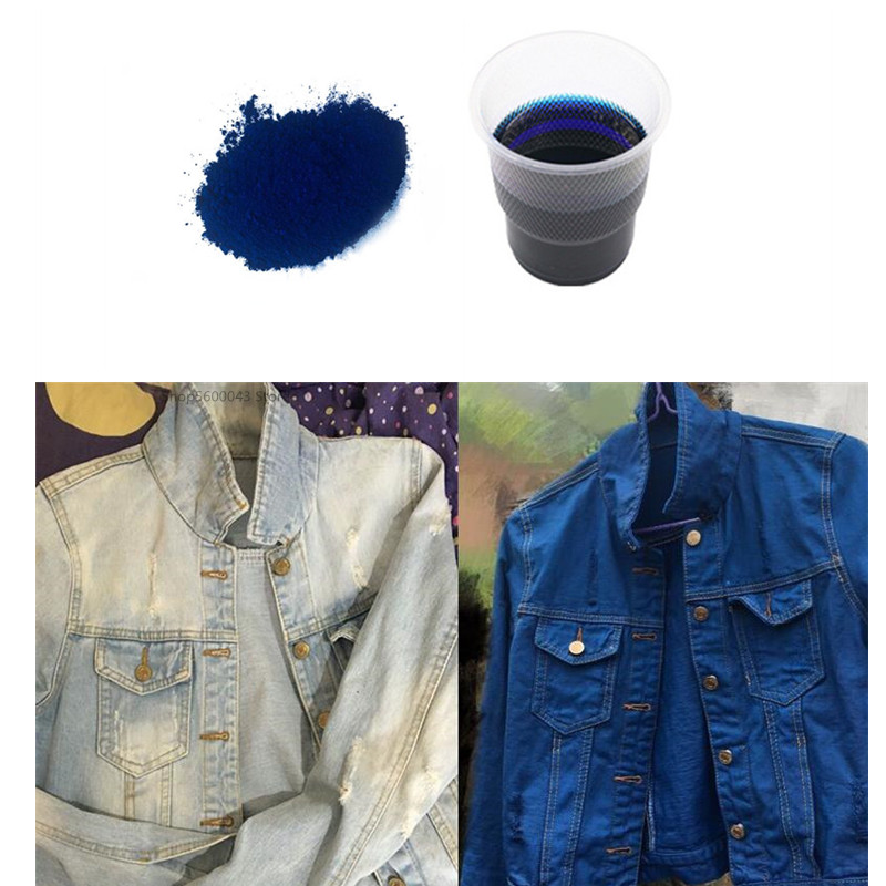 Indigo Dye Kit - 10g/50g/couleur bleu foncé tissu colorant Pigment