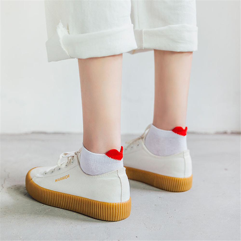 Chaussettes à talon cœur 3D po - Japanese Lifestyle Youtube avis et prix