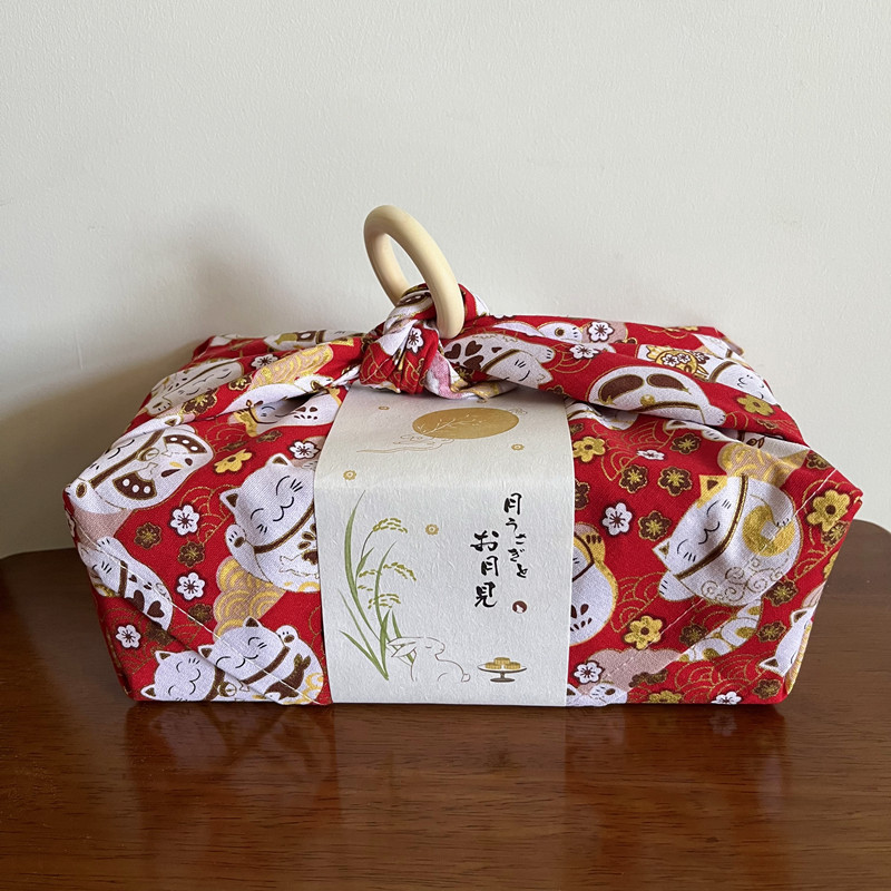 Boîte à déjeuner de Style japo - Furoshiki Wrap Cloth avis et prix