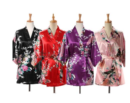 Kimono japonais Yukata en sati - Kimono Yukata Cotton avis et prix