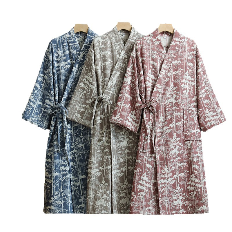 Robe kimono yukata japonaise p - Kimono Yukata Cotton avis et prix
