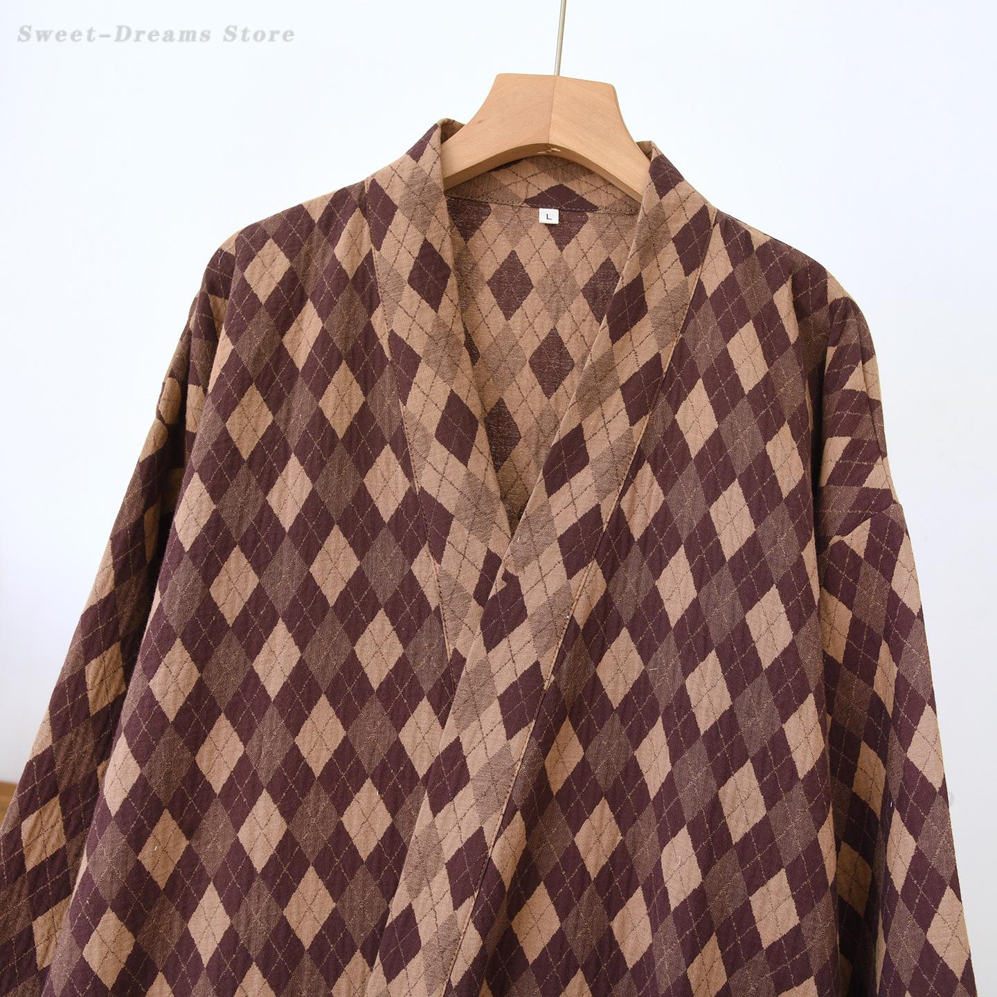 Robe de chambre en coton pour  - Kimono Yukata Cotton avis et prix